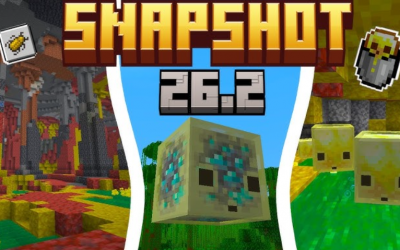 Что нового в Minecraft 26.2 — Vulkan, биом серных пещер и серные кубы с поглощением блоков
