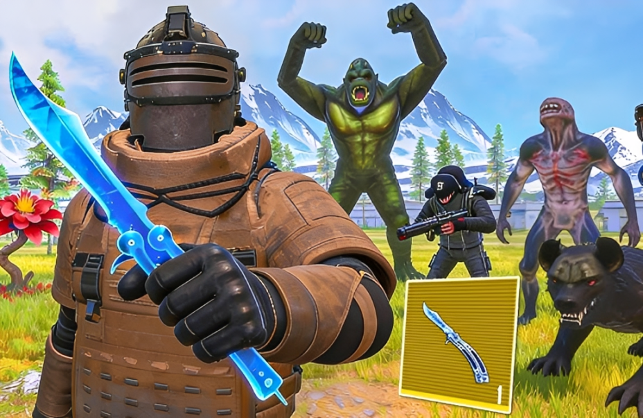 Обновление PUBG Mobile 4.4 — полный разбор: события в Древней Греции, нож, Blue Lock и скины оружия — изображение 4