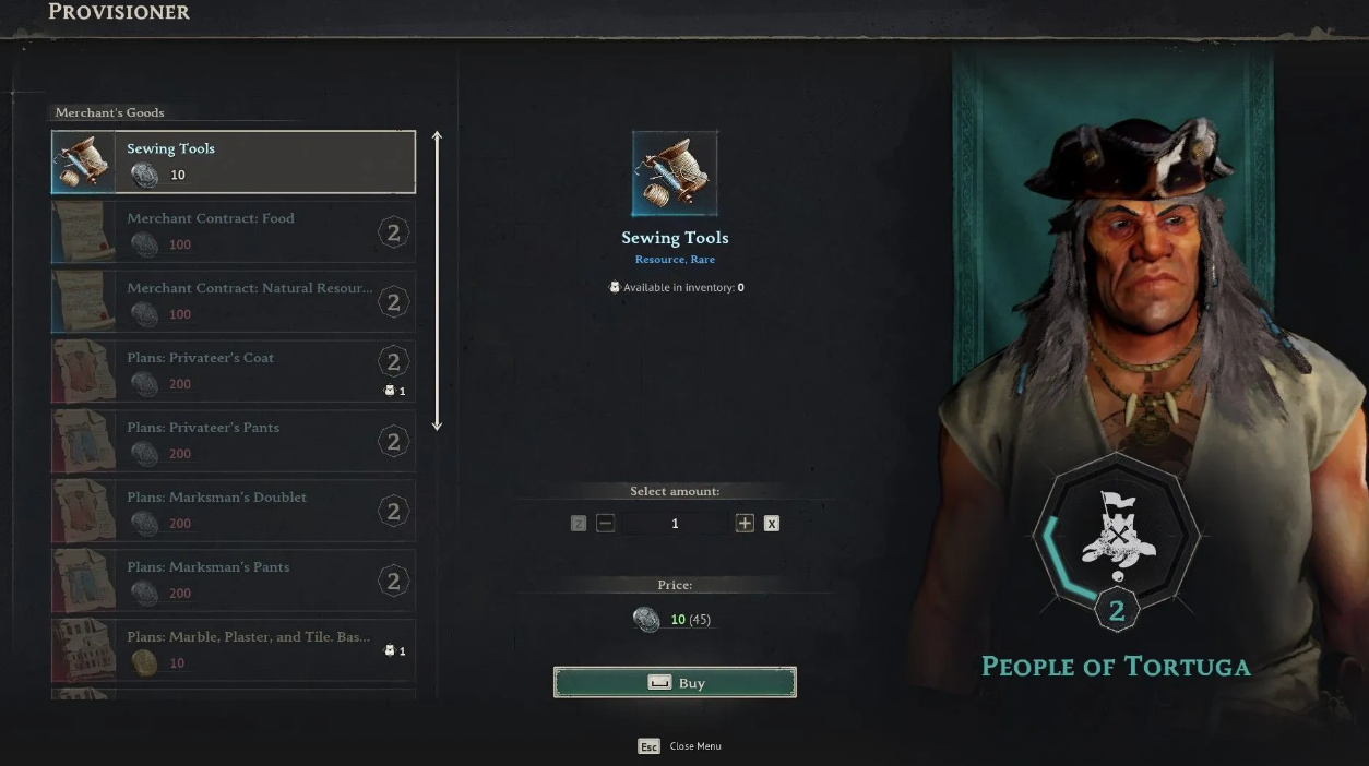 Пираты из Тортуги и их профиль