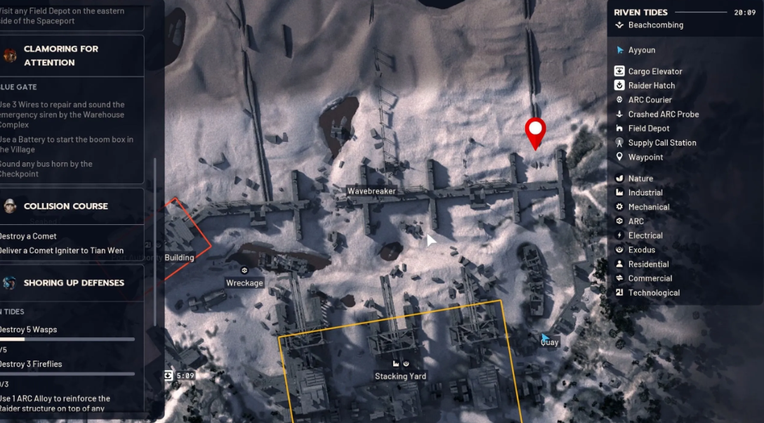 Arc Raiders: полное прохождение задания Battening Down в обновлении Riven Tides — изображение 2