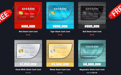 Кто-то потратил миллион долларов на Shark Cards в GTA Online — полная статистика рекордов