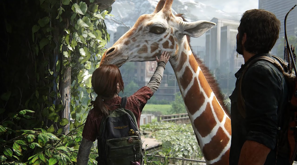 Сцена с жирафом вызывает сильные эмоции