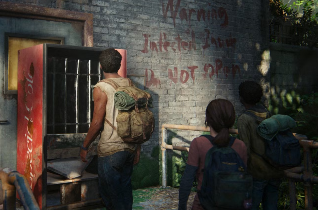 Игровая сцена в канализации