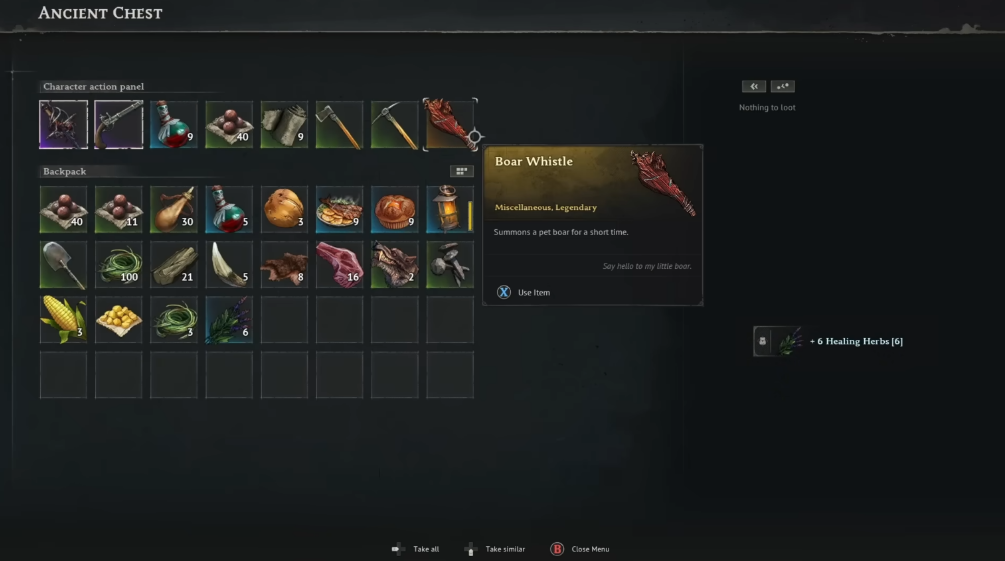 Получение свистка кабана в Windrose: древний алтарь, ритуальное масло и боевой питомец Трюфель — изображение 5