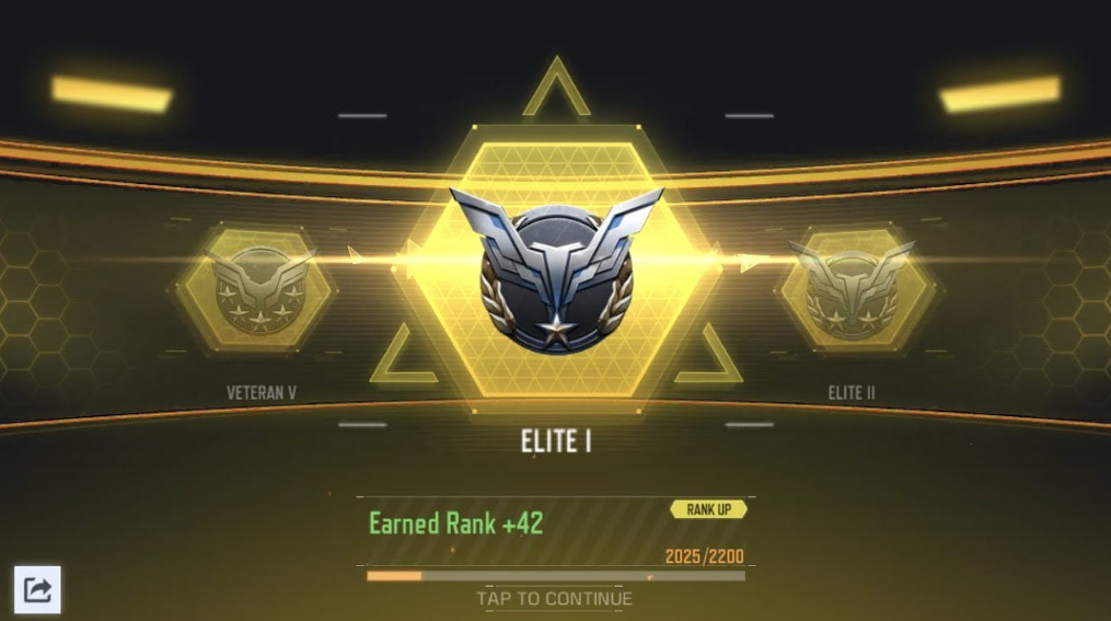 Call of Duty Mobile — полная таблица рангов Сезона 3 Battle Drifted: требования по очкам и система сброса — изображение 5