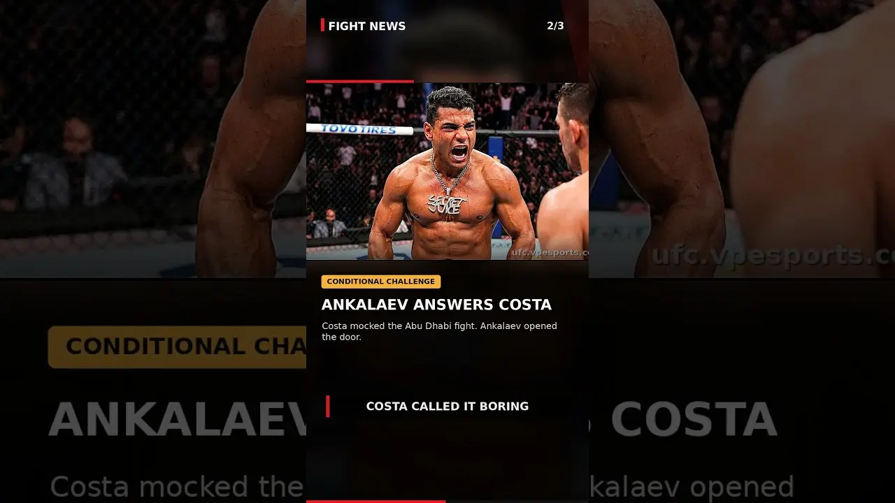Парнасс возглавит дебют в UFC; Анкалаев отвечает Косте | Новости боёв