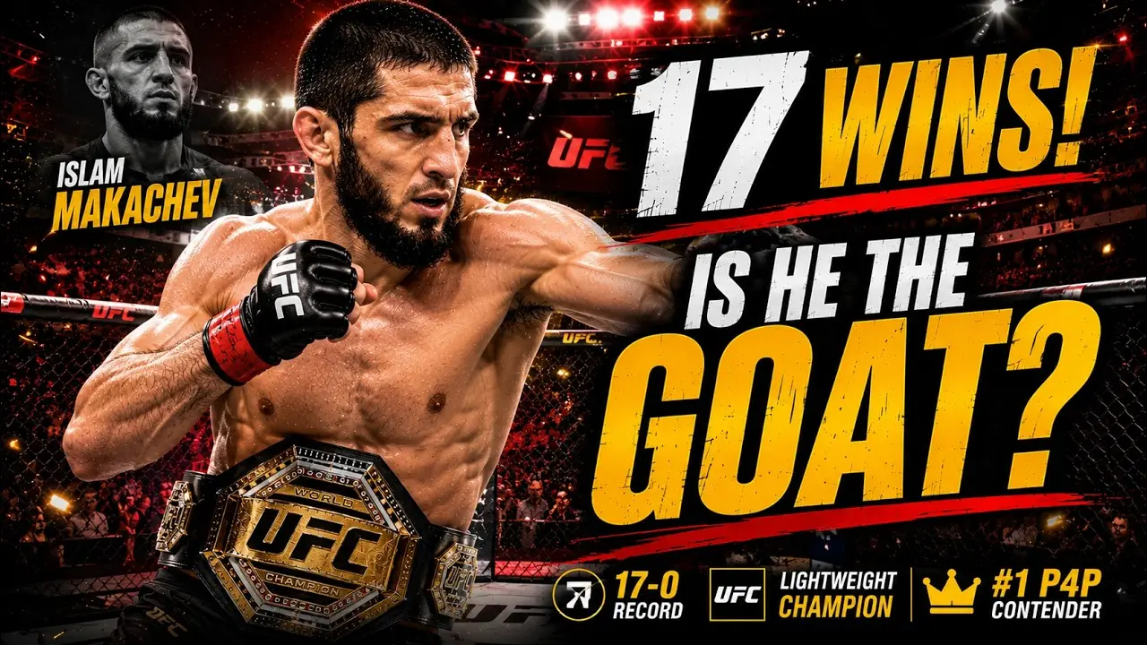 Ислам Махачев бьет рекорды: он величайший в истории UFC? 🔥