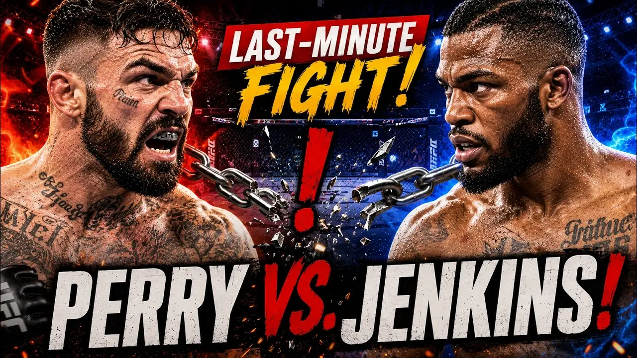 Шокирующий UFC Fight Night: Перри против Дженкинса после отказа Дэниса!