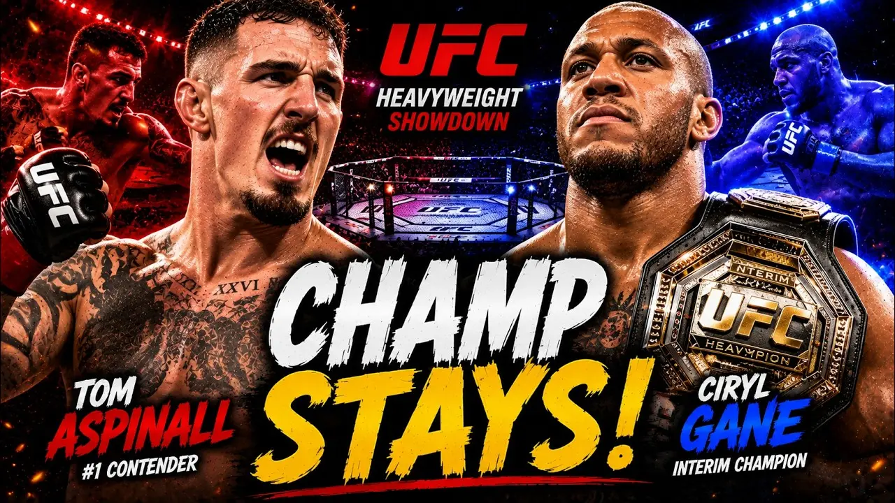 Том Аспиналл опроверг слухи: раскрыто будущее чемпиона тяжелого веса в UFC!