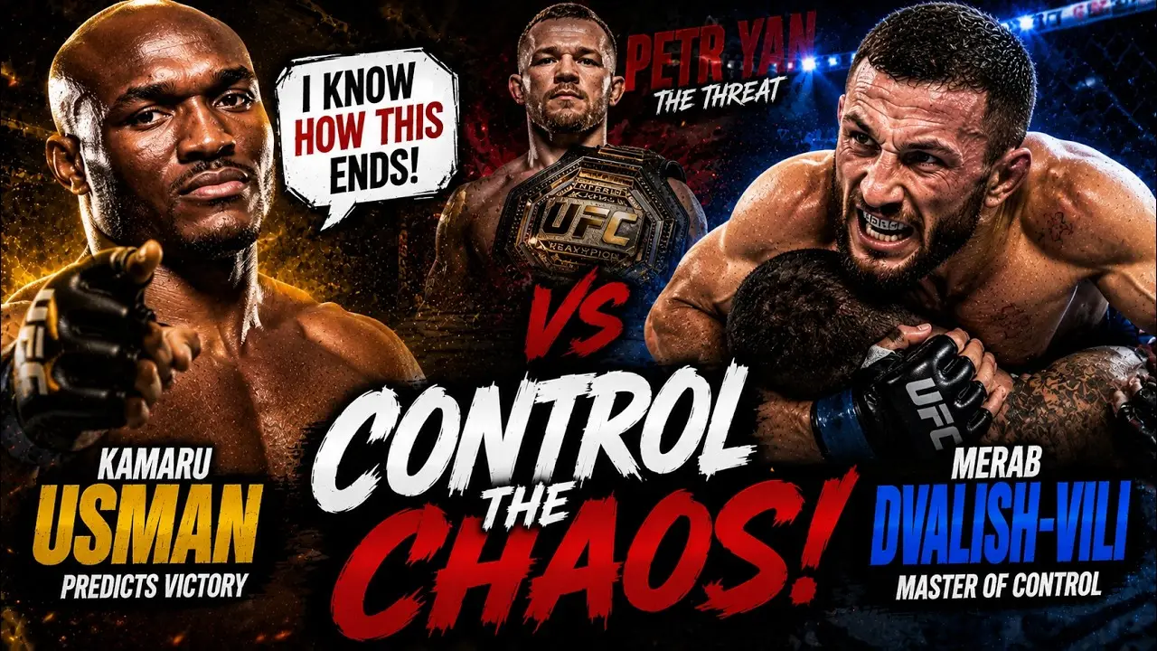 UFC 333: Усман прогнозирует бой Двалишвили против Яна. Кто будет контролировать хаос?