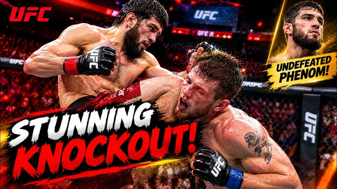 UFC 333: Rustam Yakhiyev's Stunning Knockout of Nikita Krijlov! 🔥
